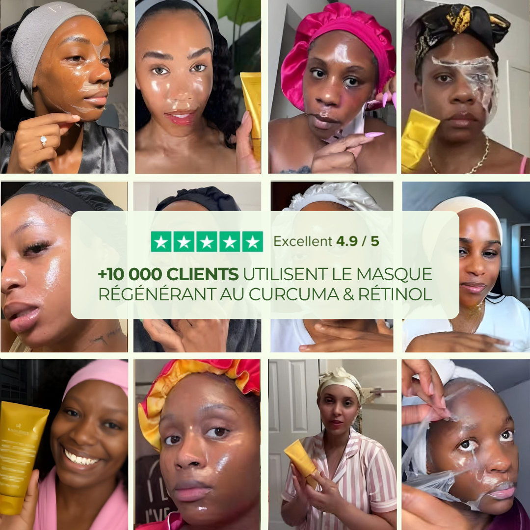 Masque Régénérant au Curcuma & Rétinol Radiance Los Angeles