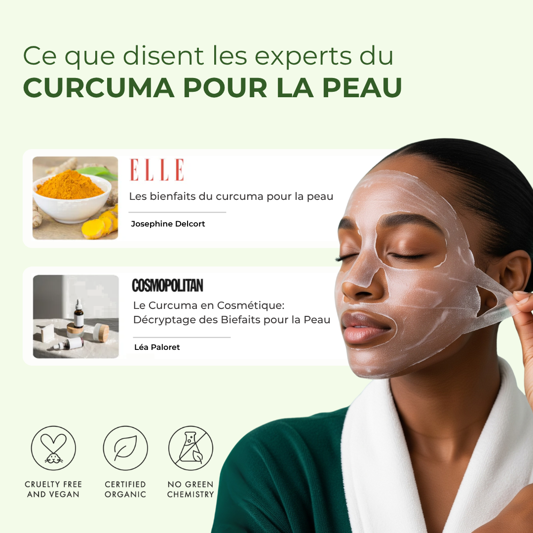 Masque Régénérant au Curcuma & Rétinol Radiance Los Angeles