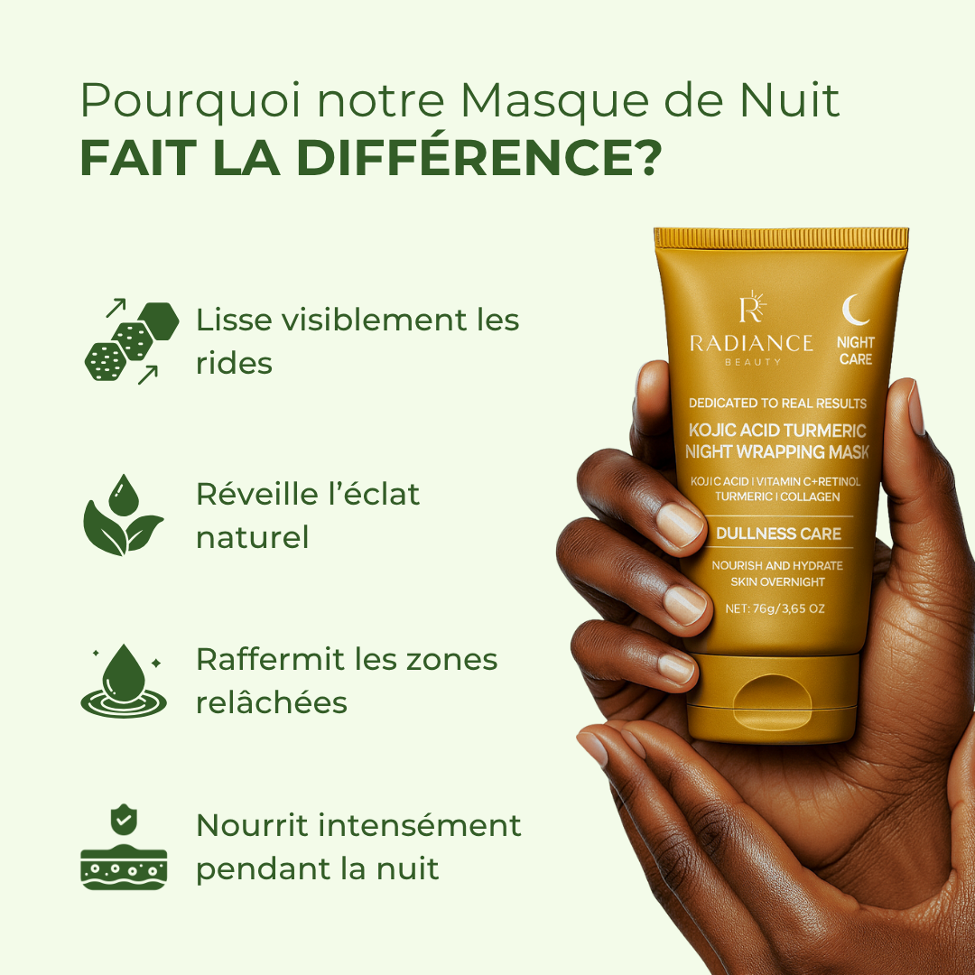 Masque Régénérant au Curcuma & Rétinol Radiance Los Angeles