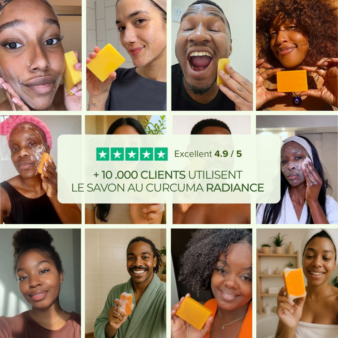 Savon Exfoliant au Curcuma Radiance Los Angeles