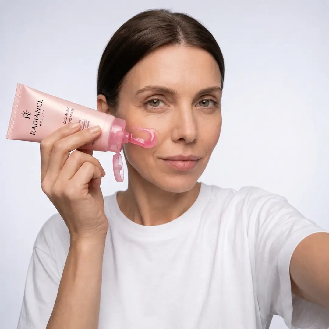 Maschera Wrapping al PDRN, Collagene e Caffeina Radiance Beauty