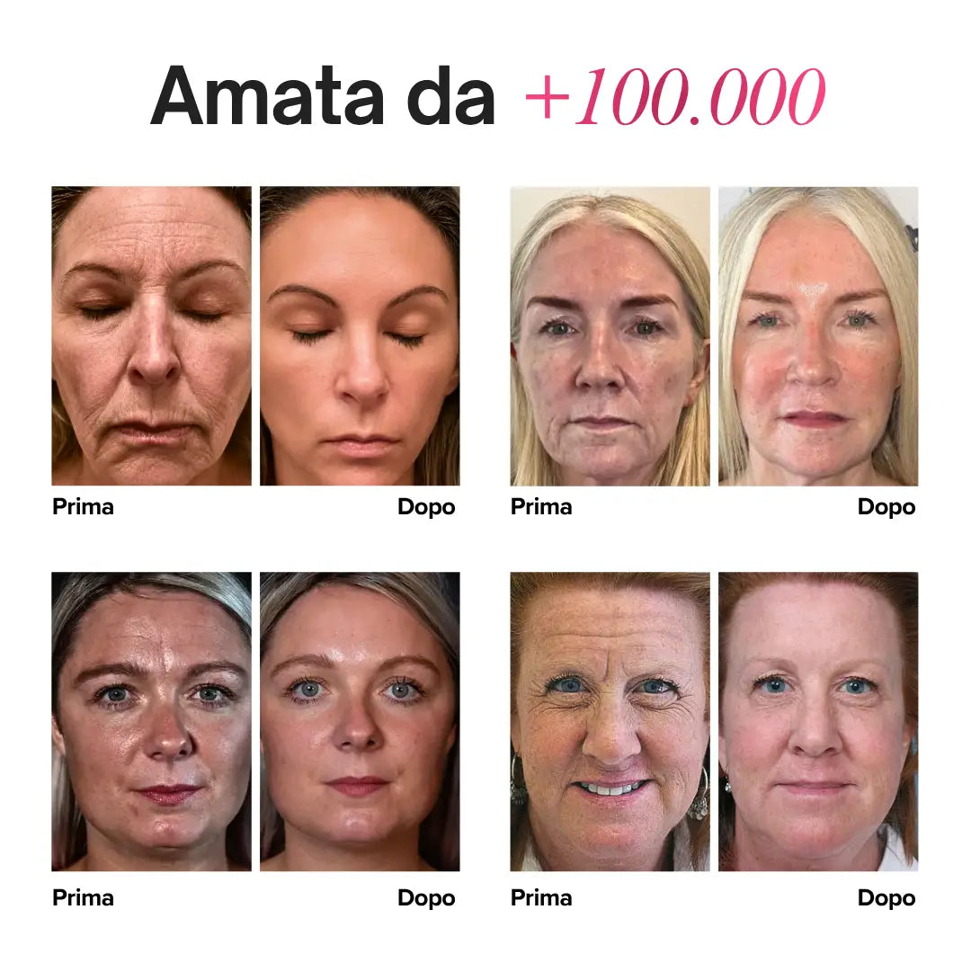 Maschera Wrapping al PDRN, Collagene e Caffeina Radiance Beauty
