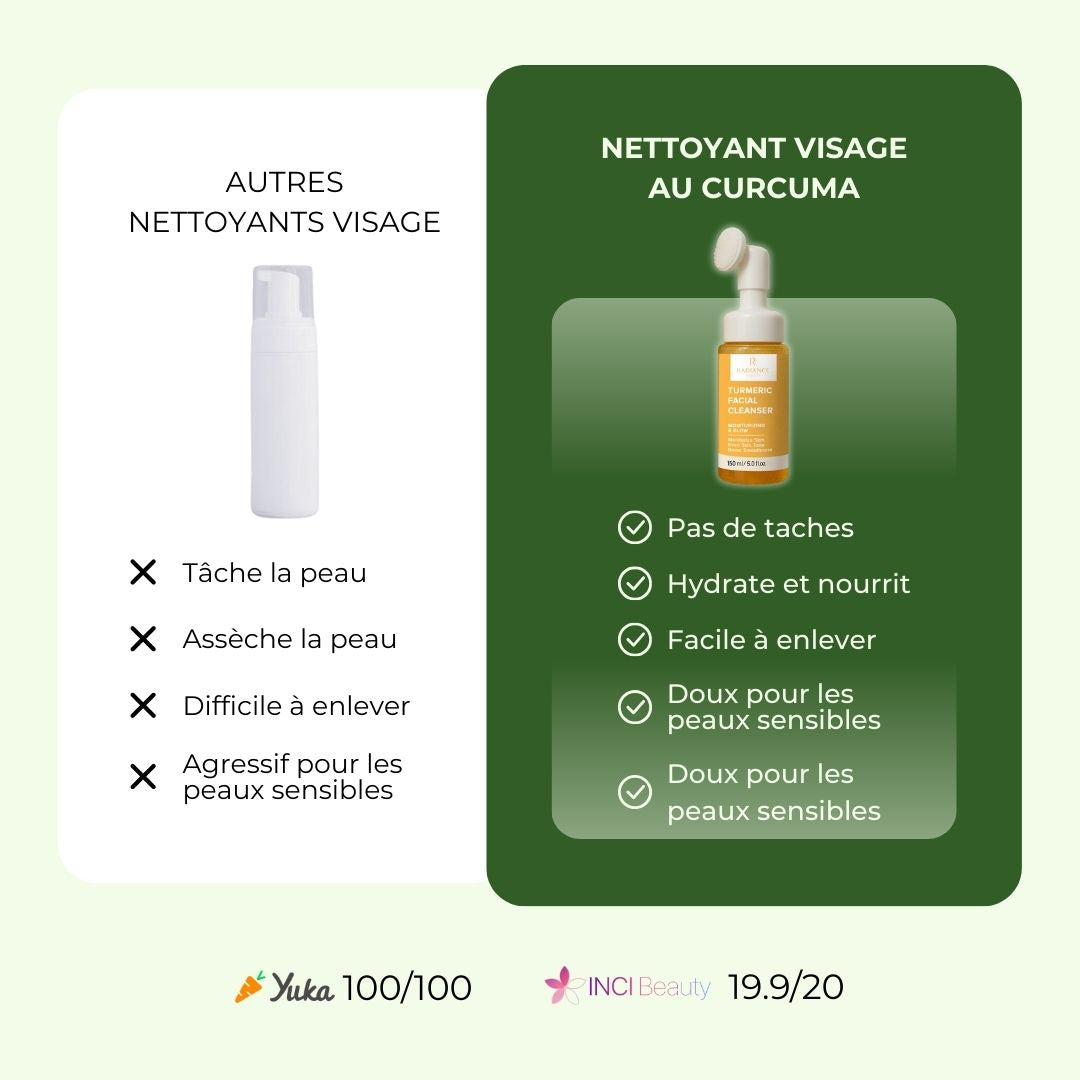 Nettoyant Visage au Curcuma Radiance Los Angeles