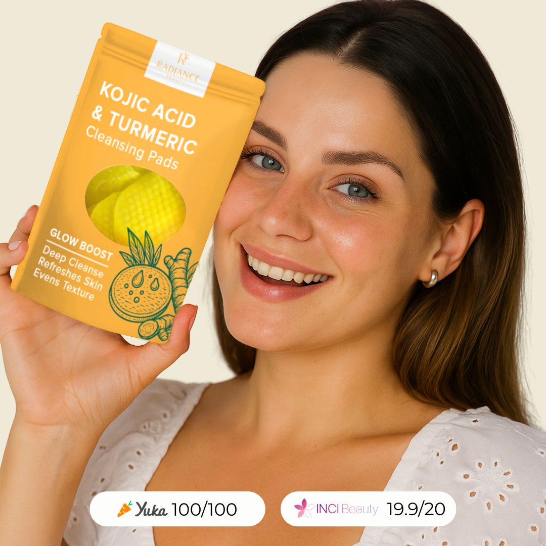 Pads nettoyantes au curcuma Radiance Los Angeles