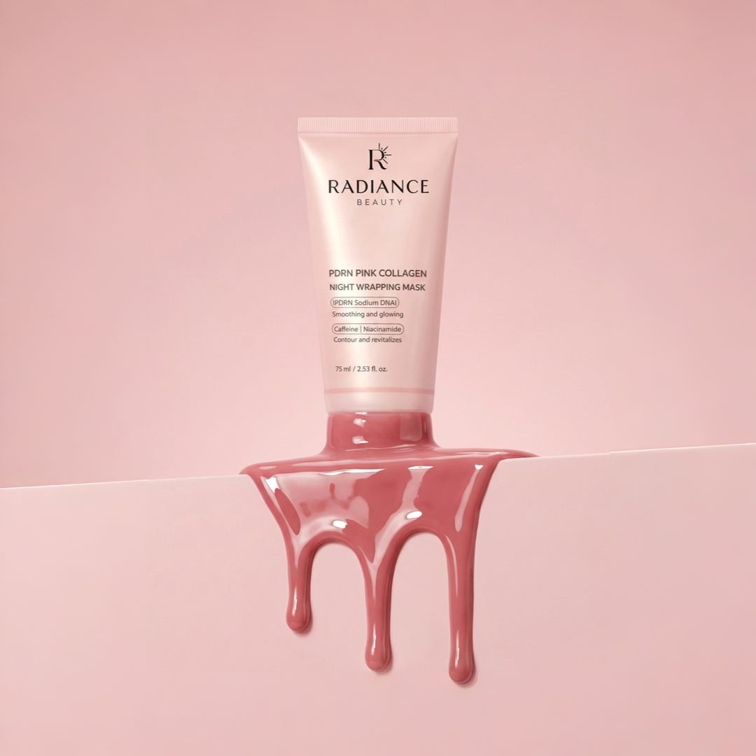 PDRN Collagen Caffeine Wrapping Mask Radiance Beauty