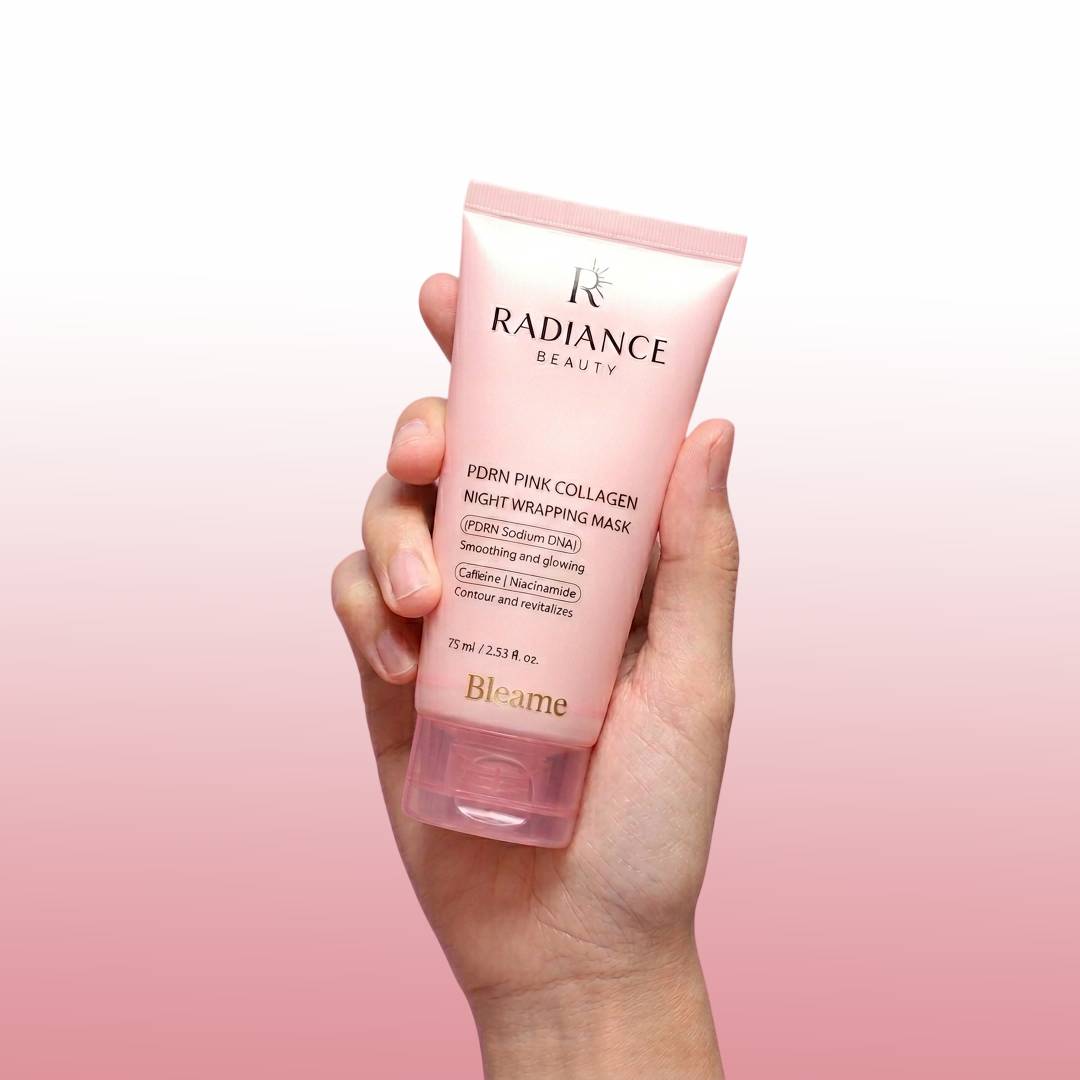 PDRN Collagen Caffeine Wrapping Mask Radiance Beauty